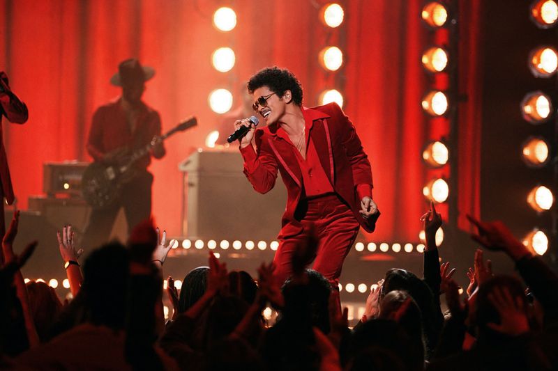 Bruno Mars had a pre-taped performance at the American Music Awards 2021 