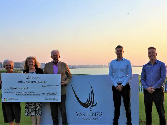 The Yas Liunks Abu Dhabi fundraiser event raised Dh93,500 for Operation Smile