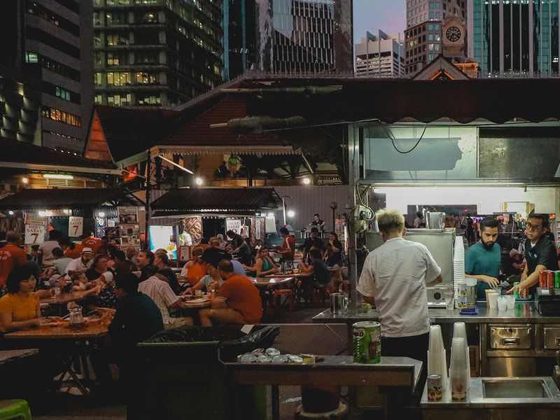 Hawker street food culture: Eating at a hawker in Singapore is something that everyone does, regardless of the status quo or hierarchy.