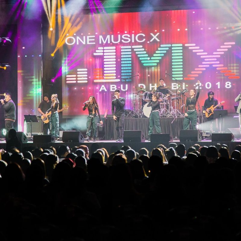 Filipino concert 1MX in Abu Dhabi in 2018