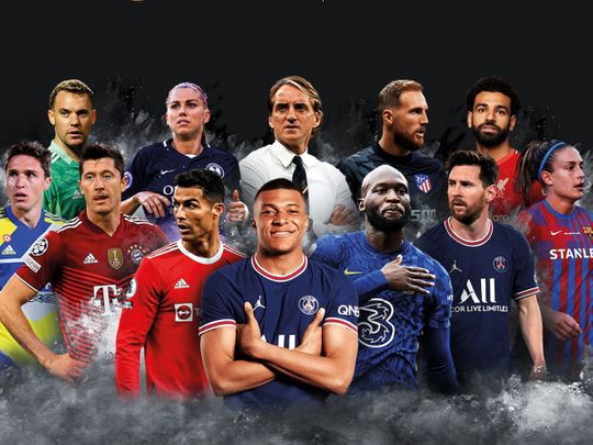 The 2021 Dubai Globe Soccer Awards will attract some big manes