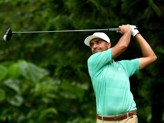 Saudi professional Othman Almulla competing in this week's Asian Tour event in Phuket 