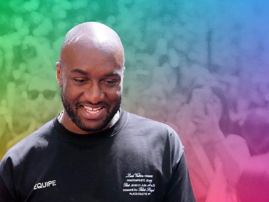 Abloh was the first artistic director of African descent at a French luxury fashion house