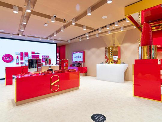 The pop-up, which opened at The Dubai Mall has a playful ambience