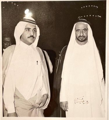 Mirza Al Sayegh with Sheikh Rashid-1638274571230