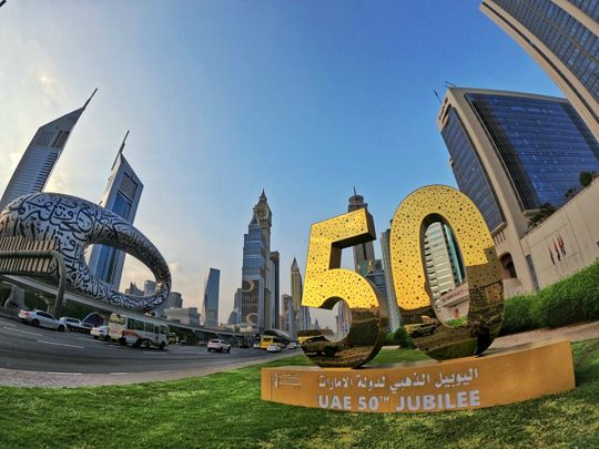 UAE Golden Jubilee 50 years