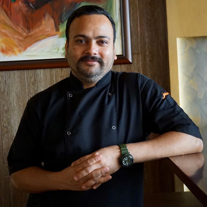 Head chef Bharat Sarkar, Nawab restaurant, Dubai 
