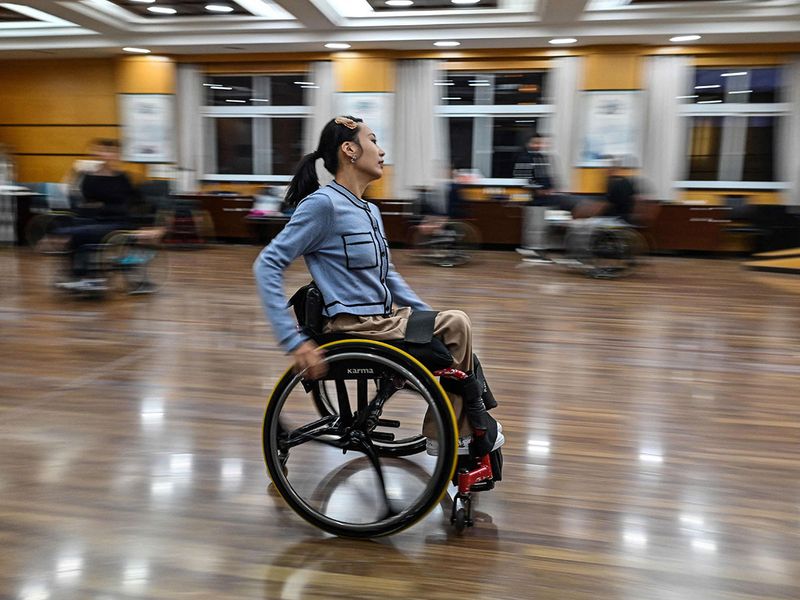 CHINA-LIFESTYLE-DISABLED-DANCE