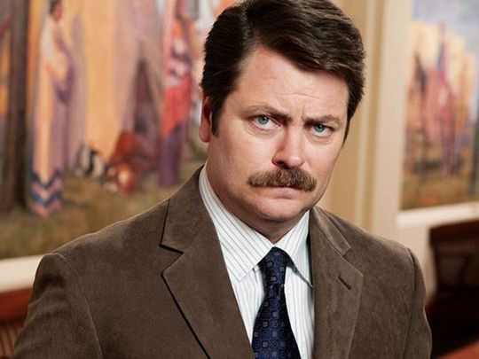 Nick Offerman in Parks and Recreation-1638944196657