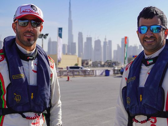 Powerboating - Abu Dhabi duo