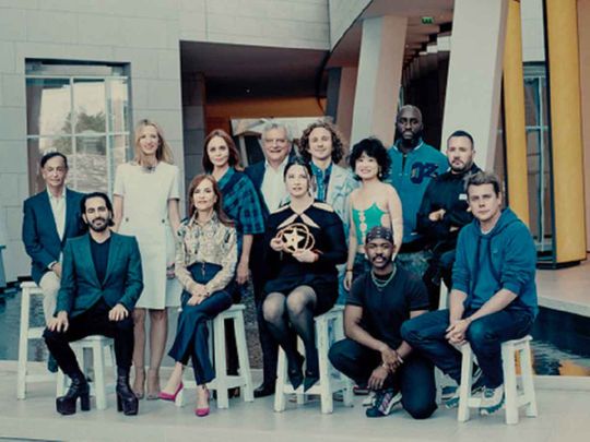 The initiative aims to support global talent in the fashion industry. Above is the jury for the prize