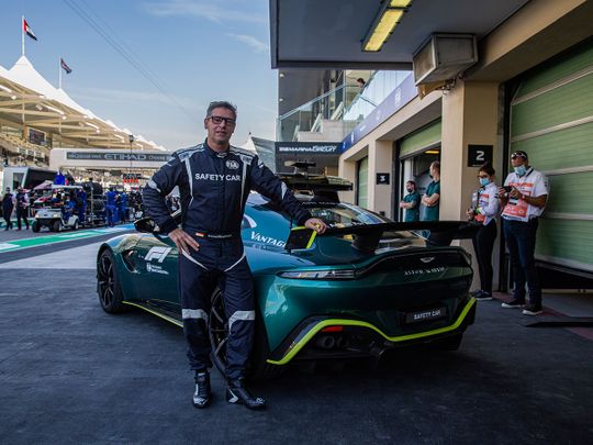 Bernd Maylander, 50-year-old German FIA Safety Car driver