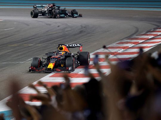 Max Verstappen takes the win in Abu Dhabi