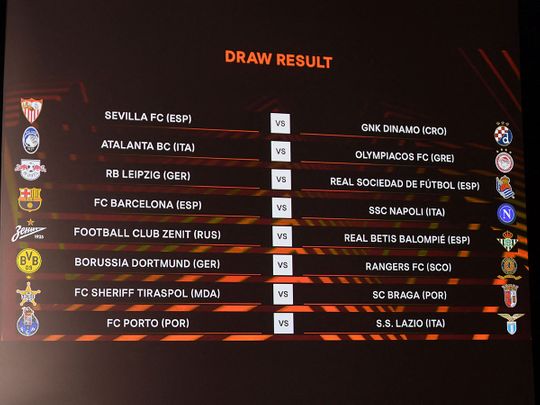 The Uefa Champions League draw was declared void