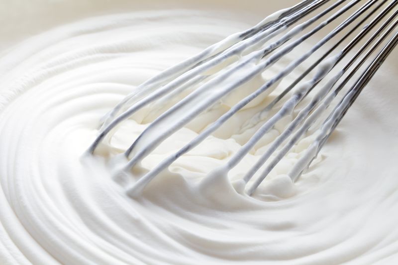 Whisking or whipping technique is important when it comes to baking 
