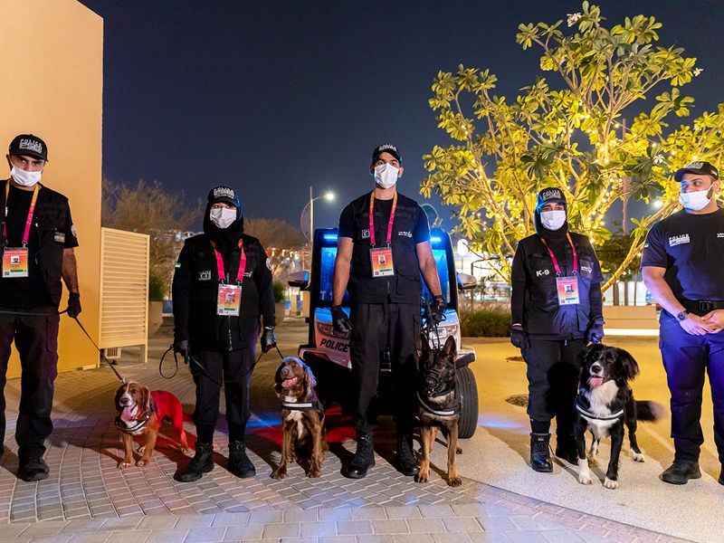 dubai police dogs expo 2020