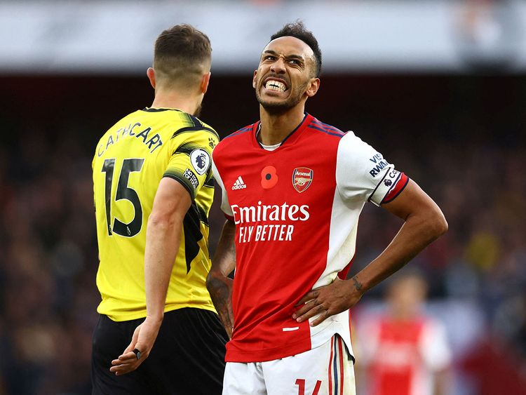 Arsenal drop club captain Aubameyang from squad for 'disciplinary breach', Arsenal