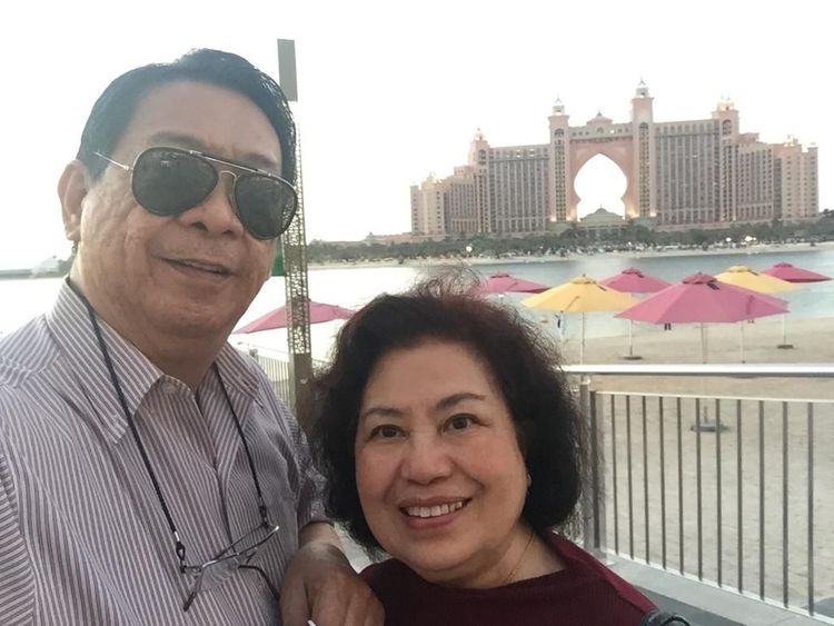 Caloy Serrano and his wife-1639574351743