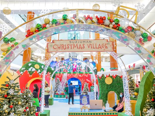 Christmas Village Burjuman Mall