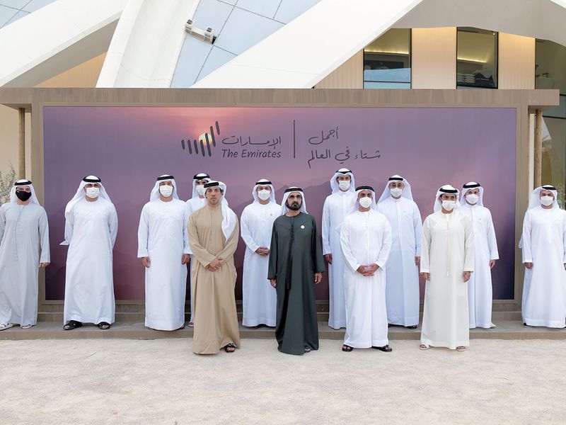 Sheikh Mohammed bin Rashid Al Maktoum launched the campaign at an event at Expo 2020 Dubai, attended by Sheikhs and senior officials