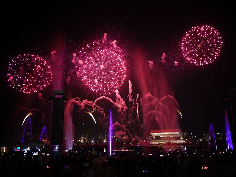 Festival City fireworks 