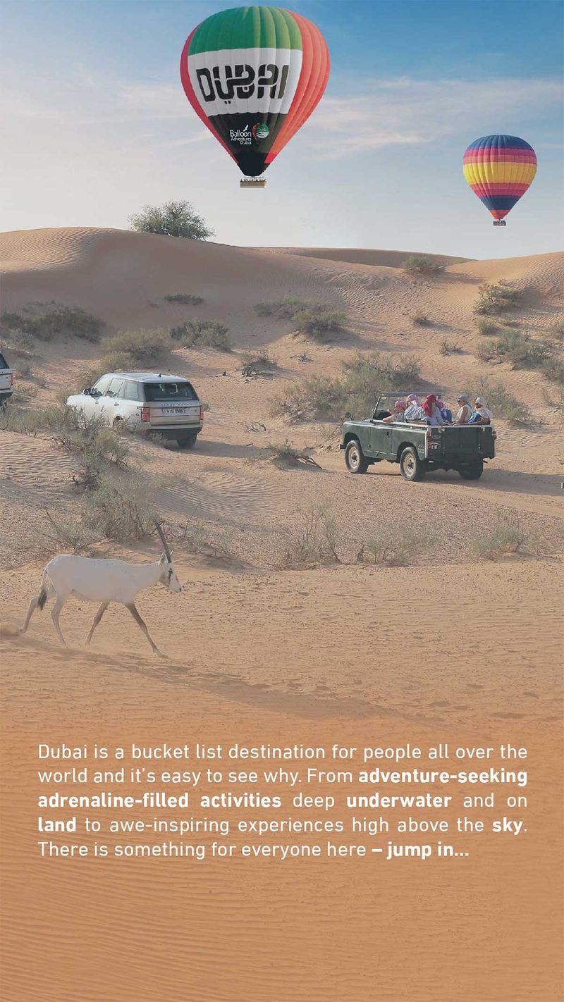 #DubaiDestinations: The ultimate bucket list guide | Magical-adventure ...