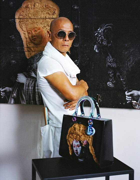 Zhang Huan believes that art and fashion are dependent on each other