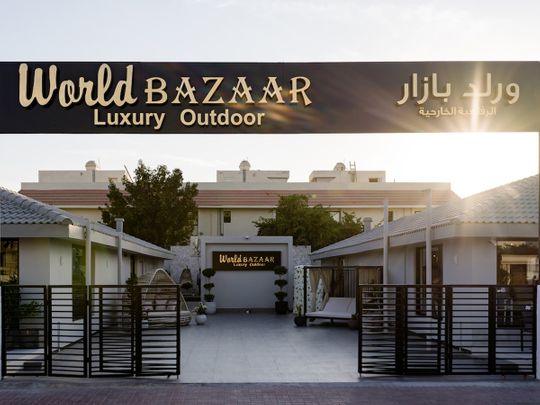 Stock - World Bazaar Dubai 