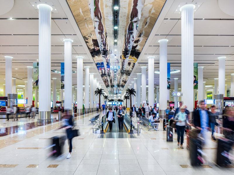 Stock - Dubai Airport