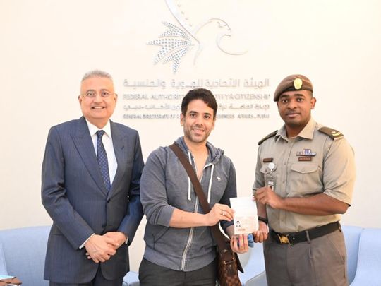 Tusshar Kapoor gets the UAE golden visa
