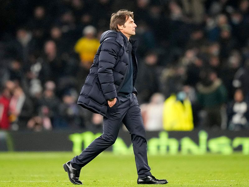 Tottenham's head coach Antonio Conte 