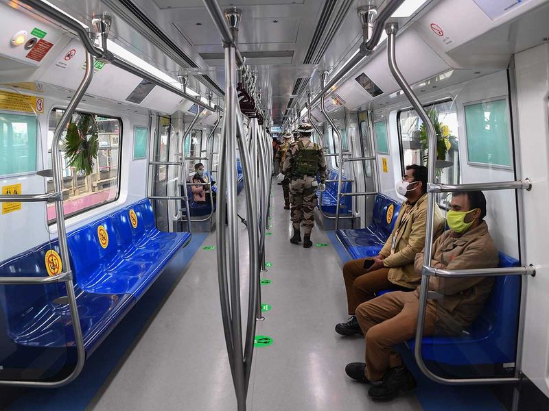 India delhi metro driverless