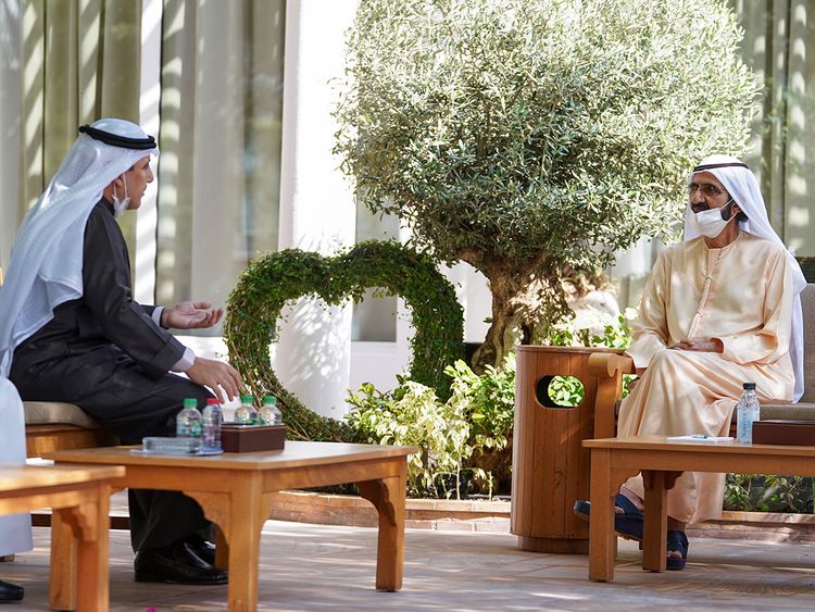 Watch Sheikh Mohammed Bin Rashid Receives Letter To President From Emir Of Kuwait Government Gulf News