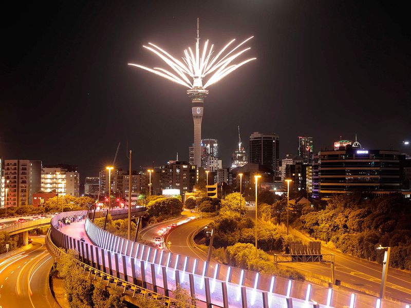 In Photos New Year's Eve fireworks from around the world Newsphotos