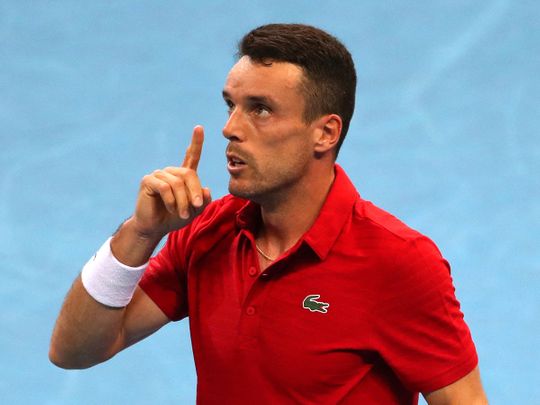 Spain's Roberto Bautista Agut defeated Norway's Casper Ruud in the ATP Cup