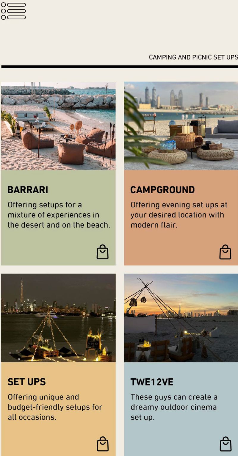 Dubai picnic and camping guide