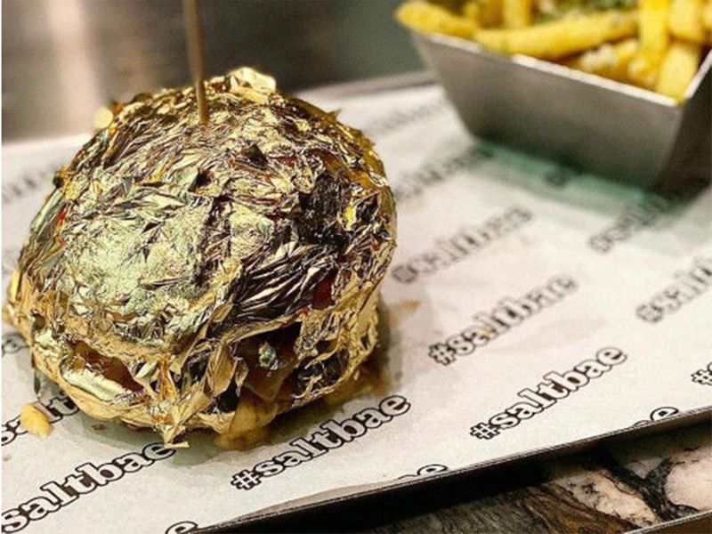 Gold Burger :  Nusr-et