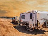 STOCK desert camping