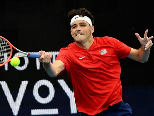 Team US' Taylor Fritz went down to Alexander Zverev of Germany in the ATP Cup