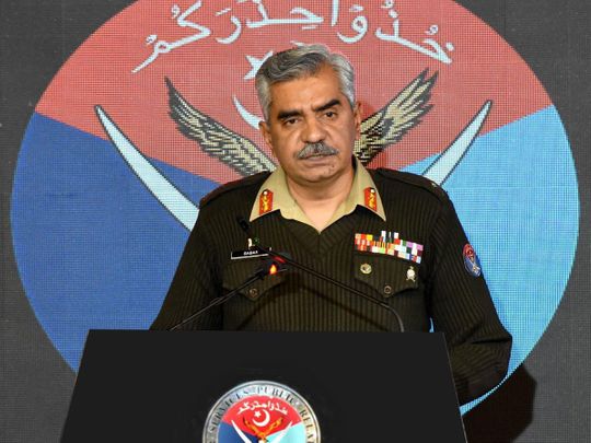 Inter-Services Public Relations (ISPR) Director General Major General Babar Iftikhar