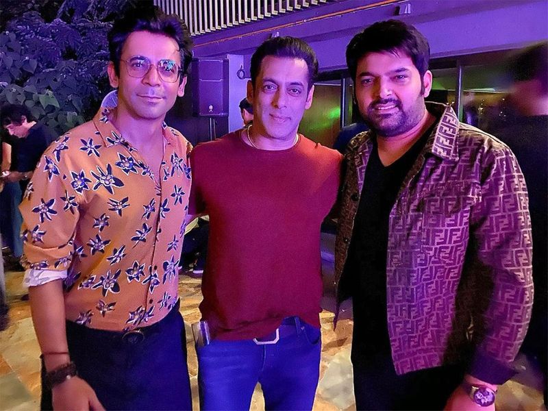 Sunil Grover, Salman Khan and Kapil Sharma