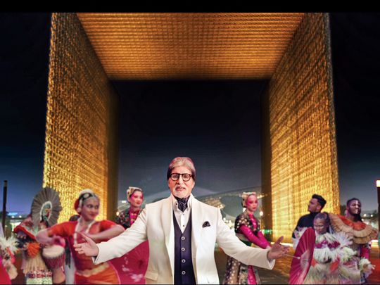 Amitabh Bachchan in the campaign for Expo 2020 Dubai