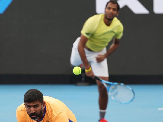  India’s doubles pair of Rohan Bopanna and Ramkumar Ramanathan
