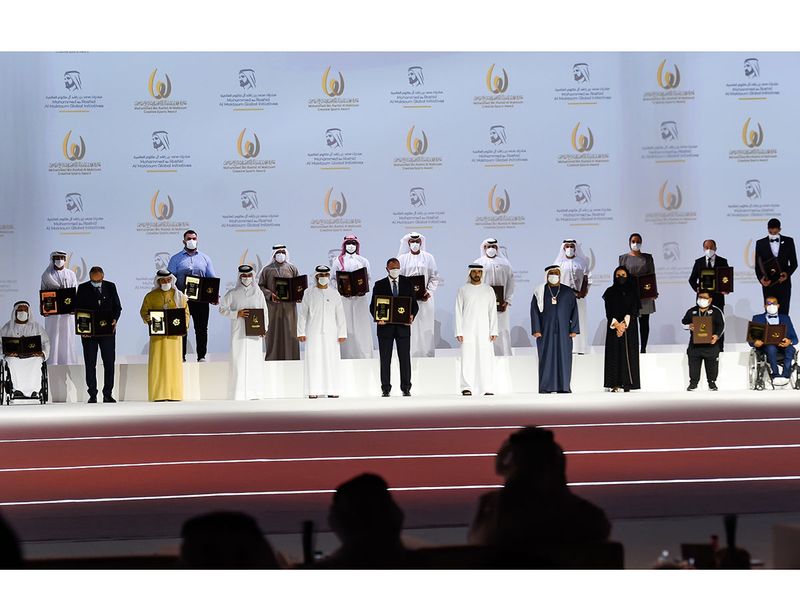The 11th Mohammed bin Rashid Al Maktoum Creative Sports Award ceremony in Dubai 