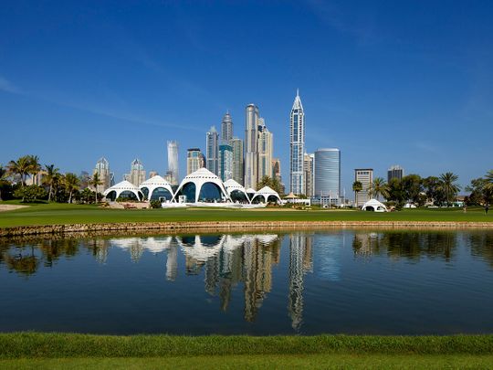 The Slync Dubai Desert Classic takes place at Emirates Golf Club