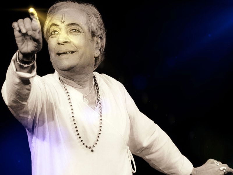 File photo of Kathak maestro Pandit Birju Maharaj who passed away at the age of 83, on Monday.