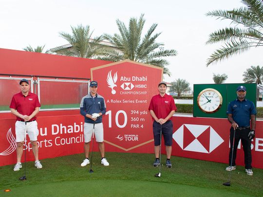 DP World Tour team captained by Italian Guido Migliozzi and comprising amateurs Max Hamilton, Tim Wickman and Jillur Rahman won the morning shotgun of the Abu Dhabi HSBC Championship Pro-Am at Yas Links