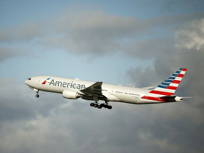American Airlines said that pending further investigation this passenger has been placed on a list of people barred from flying with the airline.