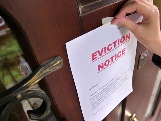 Eviction notice 