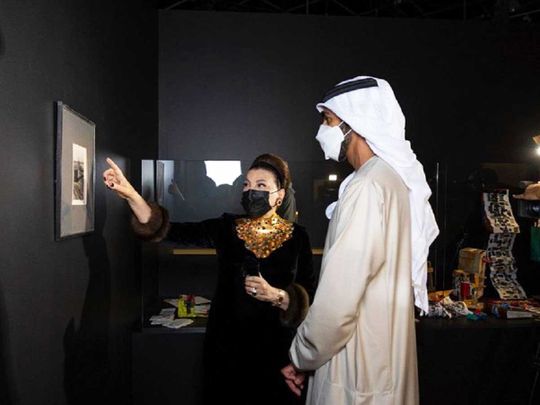 The exhibition aims to chart the creative journey of artists living in the UAE.